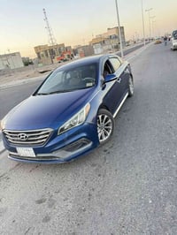 للبيع سوناتا واريد امريكي موديل 16 السياره بصمه فول مواصفات ما عده الف...