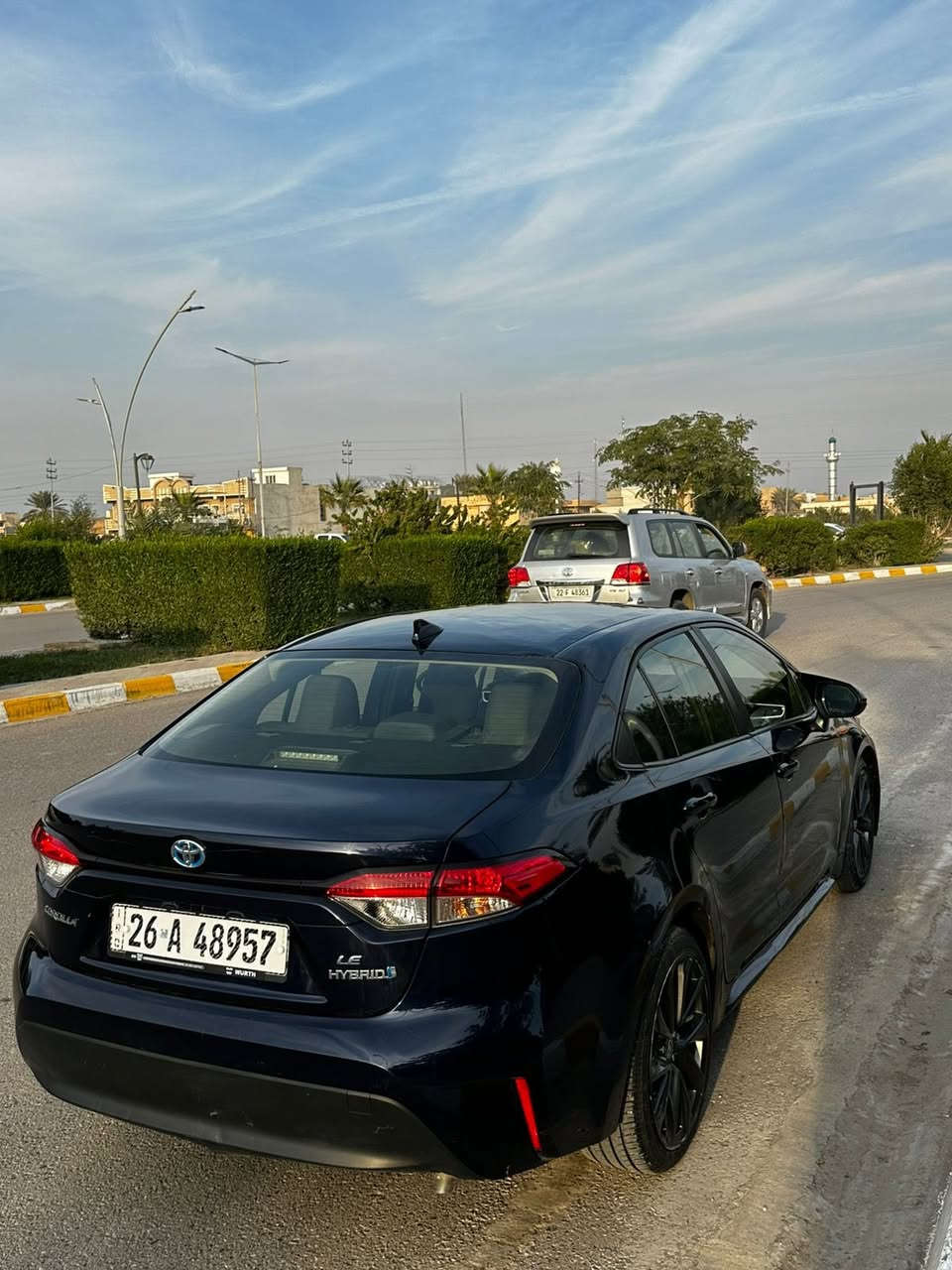 سلام عليكم كورولا موديل 2023
سياره هايبرد وبانزين 
 بيهه قطعتين بجم مبدله القماره مروجه اثناء التحميل 
 رقم صلاح الدين دولي بأسمي شرط التحويل 
ماشيه 115الف 
سعرها 135 وبيها مجال قليل 
مكانهه تكريت  ***********
