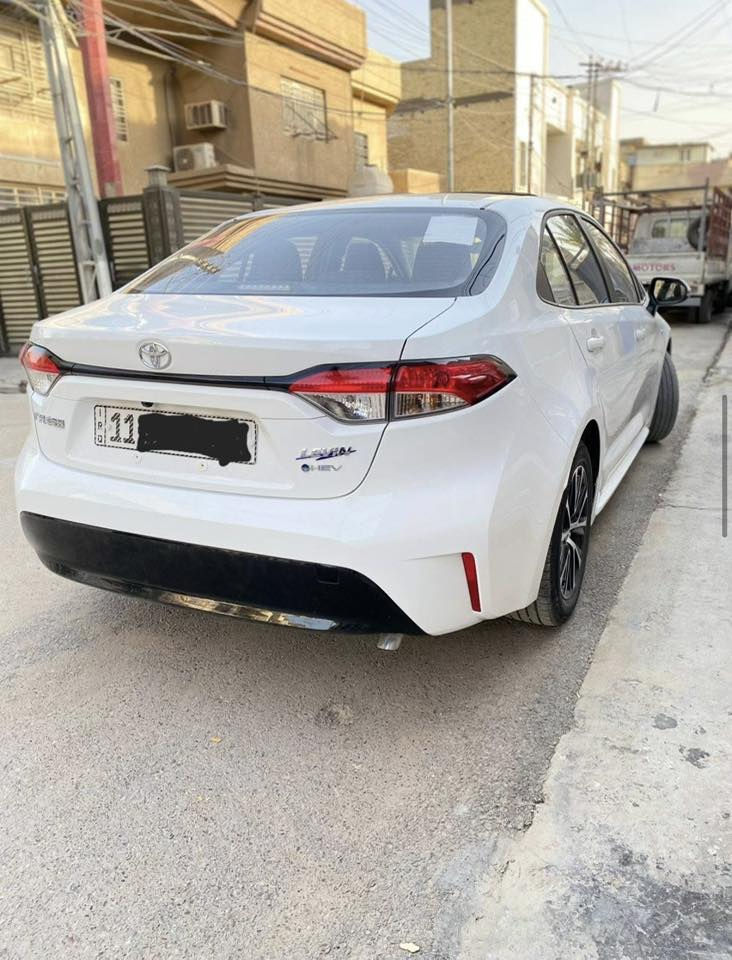 تويوتا كورولا  2025 شكل الامريكي  فول مواصفات بعدها زيرو  ماشيه 5  الف  سعر  158
محرك 1800 هايبرد 
تبريد قطعتين
مواصفات :
بصمه + بصمه ابواب 
فتحه 
سبايدر 
كشنات جلد اسود 
رادار + تحديد مسار + قيادة ذاتية
هاند بريك كهربائي + لايت زينون
عداد ديجيتال
درايف مود + أوتو هولد
فل سيستم إيرباك + مانع تصادم + مانع انزلاق
رقم بغداد باسمي
عنوان بغداد          سعر  158
***********
