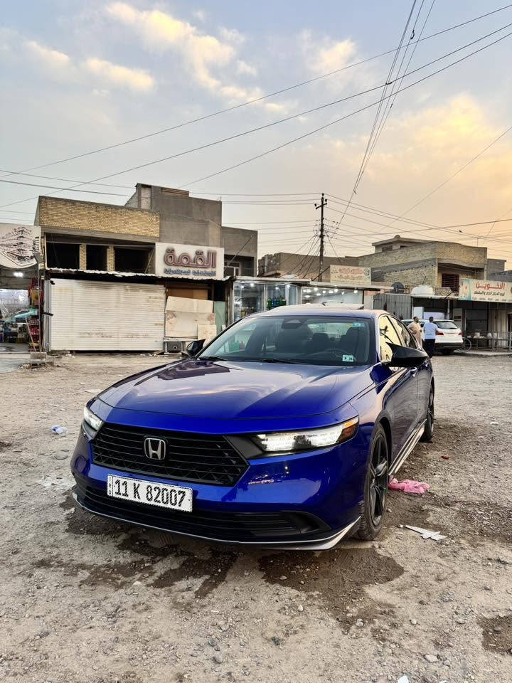 هونده اكورد هايبرد موديل 2023 بدون صبغ فقط بارد بل جاملغ الخلفي مواصفات اسبورت السعر 180ورقه  وبيه مجال بسيط للاستفسار الاتصال على الرقم التالي ***********
