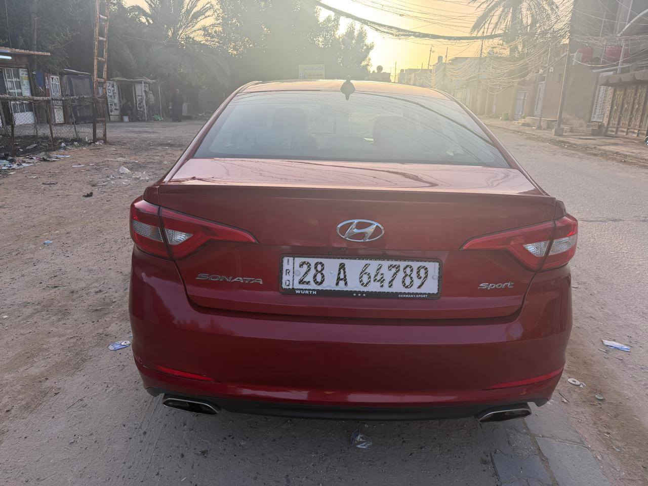 السلام عليكم
سوناتا 2017 أمريكي سبورت 
بصمة، فتحة، كشن كهربائي، ثلاث انضمة قيادة
رقم نجف بأسمي تحويل ثاني يوم هزة جديدة ورقم جديد إنكليزي 
بيها تبديل جاملغ امامي جهة السايق نفس اللون وصبغ ربع بنيد
السيارة جاهزة ماعايزة اي شي 
تخم تاير جديد، باتري جديد 
مكاني النف
السعر 129
الشراي يتصل على الرقم وبالخدمة  

***********
