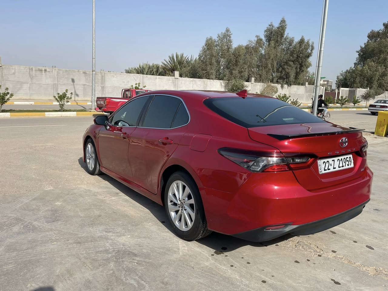 للبيع كامري 2023LEبلاص
مواصفات فول عدا الفتحه
بصمه تشغيل عن بعد
كشن كهربائي
كامره دواره
رادارات جانبيه وخلفيه واماميه
شاشه كبيره
كير 8 سرعات
اشاير بالمري
تحكم ستيرن جهتين
لايت زنون
بصمة دخول أبواب ذكيه
حادثها 3 قطع صبغ 
سعر خاص
مكان واسط الزبيدية
***********
***********
