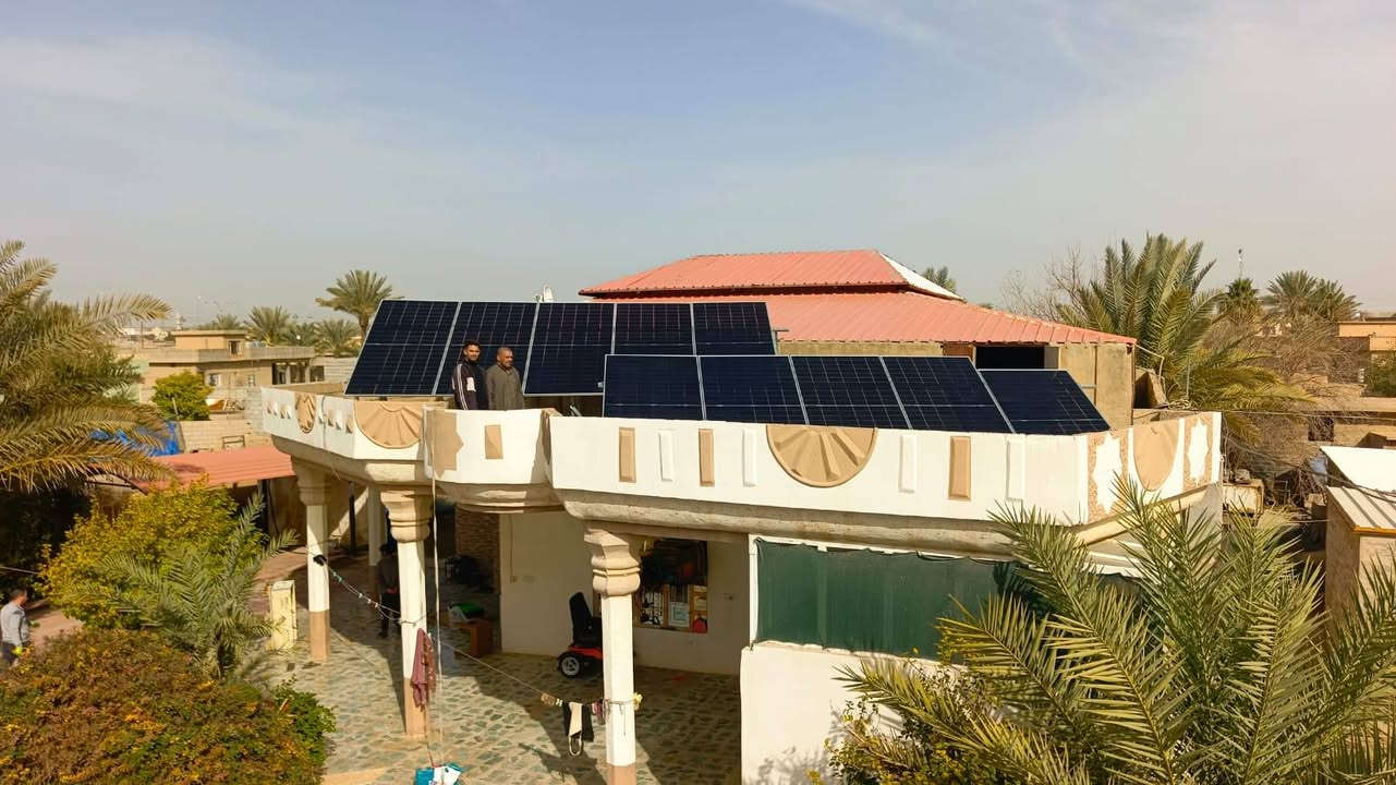 شركة الشروق للطاقة الشمسية النظيفة
👈👈👈👈في كل مكان وزمان 👉👉👉👉
👍🏻اختار ولا تحتار اتصل بنا واترك الباقي علينا 👍🏻

تم بحمد الله تنصيب  منظومة طاقة شمسية نظيفة 
  في محافظة صلاح الدين قضاء العلم قرية ربيضه 

للأستاذ صافي الجاسم 
الف مبارك يستاهل كل خير 

 / الخميس/ 5/ 2 / 2026

 قدرة المنظومة 
👍  14 أمبير ليلي و 20 أمبير نهاري 🔅 💫💥

مكونات المنظومة
بطاريه 15 كيلوواط عدد 1 
اتفيرتر 8 كيلو واط   عدد 1
الواح عدد 10

عاشت ايديكم الكادر المميز
بقيادة الأستاذ ناظم الصحن 
و  الأستاذ عياد الجبوري 

مواد اصليه من ارقى الشركات العالمية 
ضمان حقيقي مع وصل مختوم باسم شركتنا 
صيانة  كادر متخصص في صيانة المظومات بشكل دوري وفي اي وقت  

شركة الشروق للطاقة الشمسية النظيفة مستعدون لشد وتنصيب الطاقة الشمسية خارج وداخل المحافظة وبسعر مناسب جدا 
متوفر منظومات طاقه شمسيه ونقد اقساط عن طريق ماستر كارد او كي كارد الرافدين حصراً 
موبايل 
 استاذ سعيد *********** 
استاذ ناظم ***********
