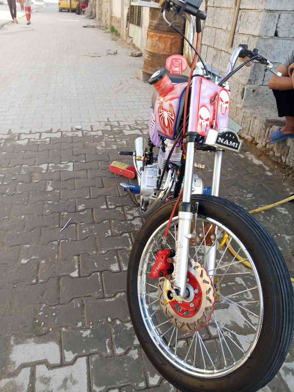 سلام عليكم شباب دراجه للبيع نوع نامه موديل 2023السعر خاص مكاني نجف ناحيت الرضويه ***********
