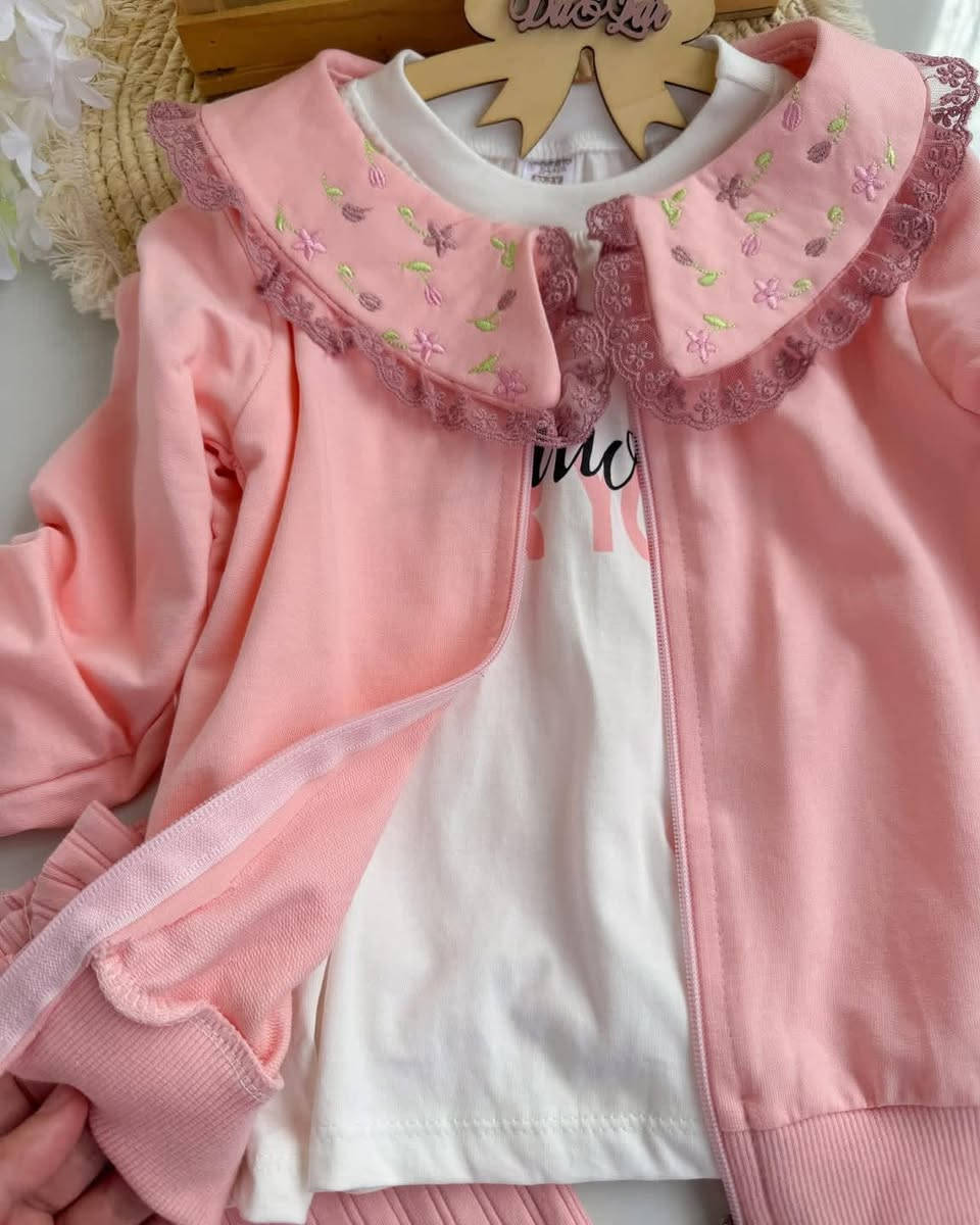 🔴 سارع بالحجز قطع محدودة 🔥
سوت بناتي ناعم قطني ١٠٠٪؜ كوالتي عالي
٣ قطع ( اكمام كاملة ) 
متوفر ب٥ الوان 
قياس ٢-٥ سنة 
( ٢١ الف )
توصيل بغداد ٤ الاف
محافظات ٦ الاف


**إذا كنت صاحب هذا الإعلان وتريد حذفه لأي سبب، رجاءا أرسل رسالة إلى الدعم الفني**