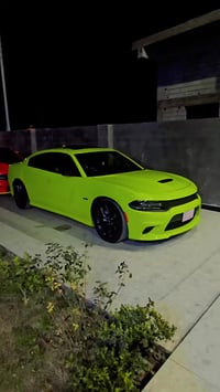 دوج جارجر ارتي موديل 2023 محرك 5.700 تترقم سليمانية لون مميز تفاحي🍏 ال...