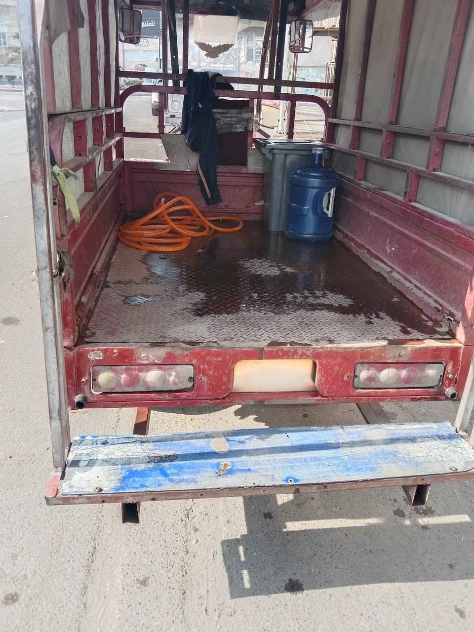 دايوان موديل 19 مكينه جديده ما مفتوحه اكسن صقر جديد تخم تايرات جوبلس شد جديد بس بيها  داير البدي مثل ما واضح بي الصور العنوان مدينة الصدر السعر مليون ناهايتها ‏‪0788 651 0974‬‏
