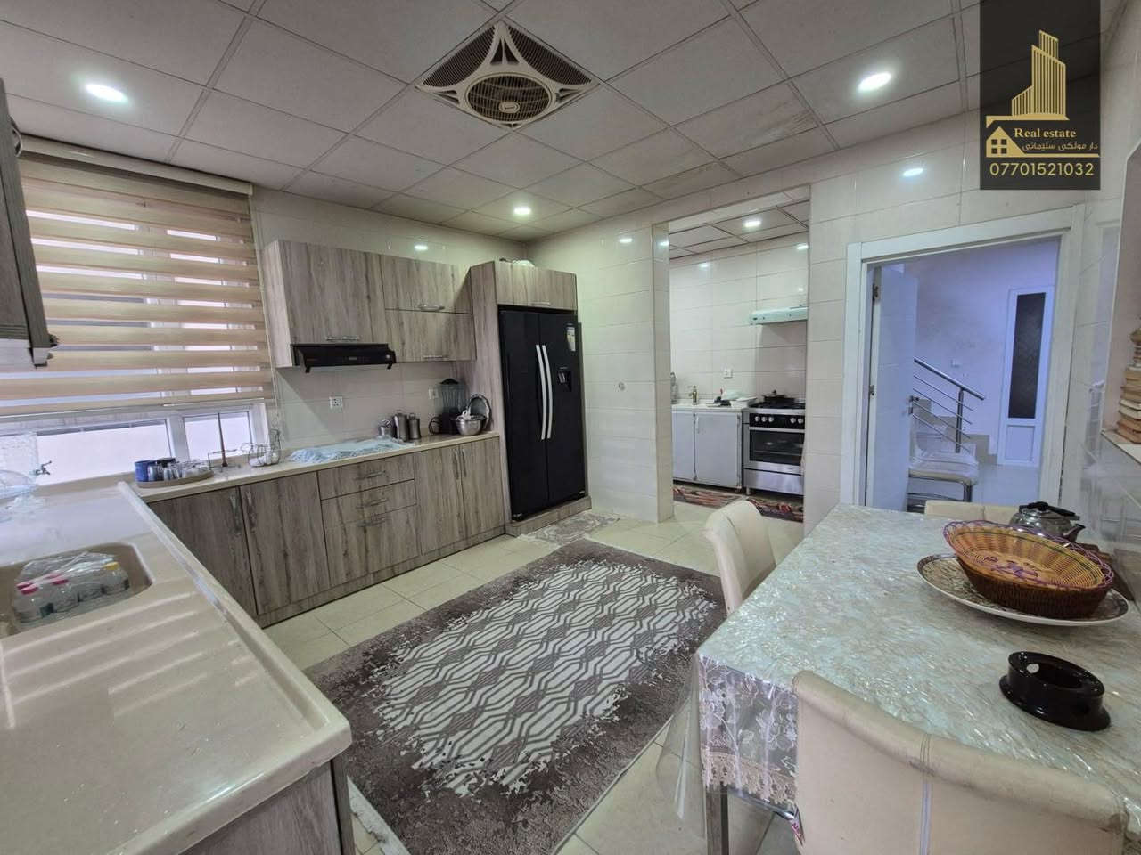 کوردی | عربی

خانوو بۆ فرۆشتن
سلێمانی - پڕۆژەی چوار چرای نوێ

ڕوبەری 200 مەترە - ڕووی ڕۆژئاوا
بەرامبەری باخچەیە

پێکدێت لە دوو قات

قاتی یەکەم : میوان و هۆڵ کراوە ، مطبخ ، مساعید مطبخ ، 1 نوستن ، مشتەمەلات

قاتی دووەم : هۆڵ ، 2 نوستن یەکێکیان ماستەرە ، مشتەمەلات ، باڵکۆن

بۆ زانیاری نرخ تەنھا ژمارە( 1 ) لە کۆمێنت دانێن راستەوخۆ نرخەکەیتان بۆ دێت بە نامە

بۆ زانیاری زیاتر پەیوەندی بکەن بە ژمارە:
***********
______________________________
‌‌تۆی بەڕێزیش گەر موڵکت هەیە دەتەوێت بیفرۆشیت
یان دەتەوێت بەکرێی بدەیت دەتوانیت زانیاریەکان 

بنێریت بە ڤایبەر یان واتساب ئەم ژمارەيه:
***********
_____________________________
منزل للبيع
السليمانية - مشروع جوار جرا جدید

مساحة 200 متر - واجهة غربية
مقابل الحديقة

يتكون من طابقين

الطابق الأول: صالة، مطبخ، مطبخ صغير، غرفة نوم، حمام

الطابق الثاني: صالة، غرفتان نوم، إحداهما رئيسية، حمام، بلكونة

للاستفسار عن السعر، اكتب الرقم (1) في التعليقات، وسيصلك السعر مباشرةً عبر البريد الإلكتروني

للاستفسار، يرجى التواصل على:
***********
