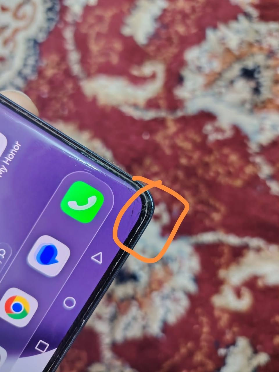 هونر سي 9
ذاكره 256
جهاز نضيف
بي فطر زغير كلش خفيف
السعر 225 
بدون غراض


**إذا كنت صاحب هذا الإعلان وتريد حذفه لأي سبب، رجاءا أرسل رسالة إلى الدعم الفني**