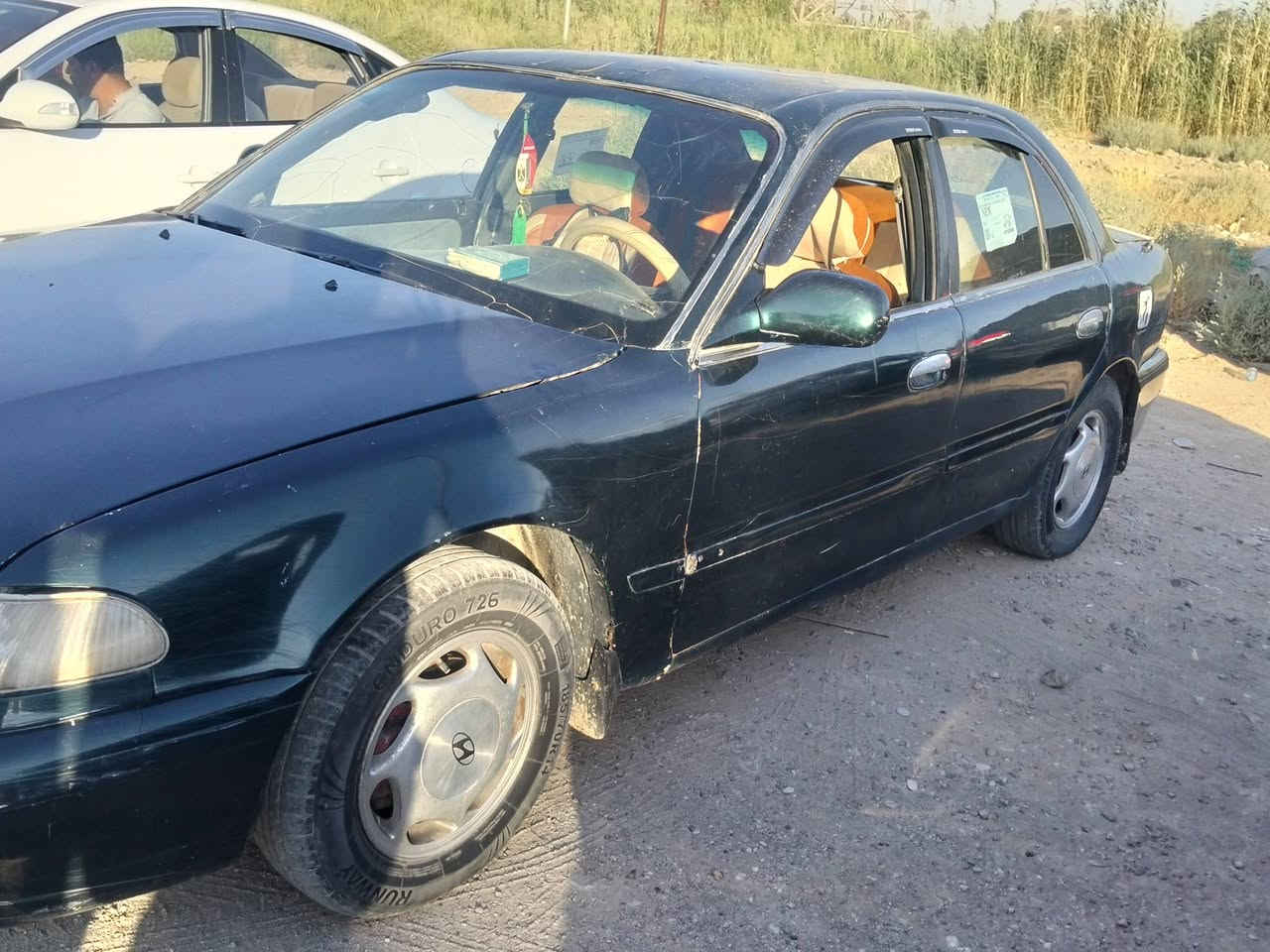 سوناتا تو موديل 1996 كير أوتو محرك 1800 كير حاوية مكينة بدون تنقيص صدر امامي حلفي بحالة جيدة  داخل نظيف نقص تبريد والقمارة مكان تنته معمرة تعمير مثل مموضح بلصورة السعر 35وبيه مجال حك الجية رقم الهاتف ***********
