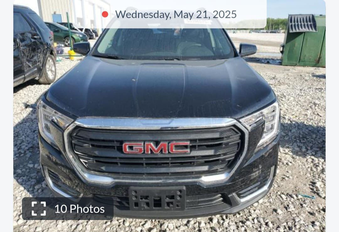 ‏GMC  TERAN 2024 جديدة
فول عدى الفتحه 
بدون ايرباك
جي ام سي تيران 2024  
الحادث /  بدون تبديل ايشي  السياره ليبل واحد فقط صبغ جاملغ خلفي +  ربع باب خلفي عكس السايق 
المواصفات
1-اللون اسود
2-فئهSLE 
3-ويل حجم 18
4-فور ويل 
5-بصمة أبواب مع بصمة تشغيل 
6-ويل كب 
7-كشنات مخمل / حضن رياضي
8-كشنات هيتر  كامل
9-تبريد أمامي خلفي 
10-شاشه كبيره 
11-رادار امامي مانع تصادم 
12-تحديد مسار 
13-كشاف ضباب 
14-وقوف ذاتي
15-كامره خلفيه 
صندوق كهرباء
تحكم كشنات كهرباء
هاند بريك بصمه
16-ماشيه ٢٥ الف  فقط 
بحالة الوكاله التصليح ب دبي  درجة اولى
17-محرك 1500T تيربو 
وباقي المواصفات المعروفه
موبايل: 0776 062 9340‬
***********

