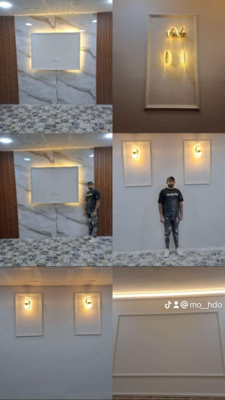 مستعدون لعمل كافة الاصباغ والديكورات
جبسن بورد حسب الطلب
بديل رخام وبديل الخشب وكافة الديكورات. 
طلس و ترميم البيوت القديمة
كادر متخصص شغل درجة اولى استلام مهندس *********** 
***********
