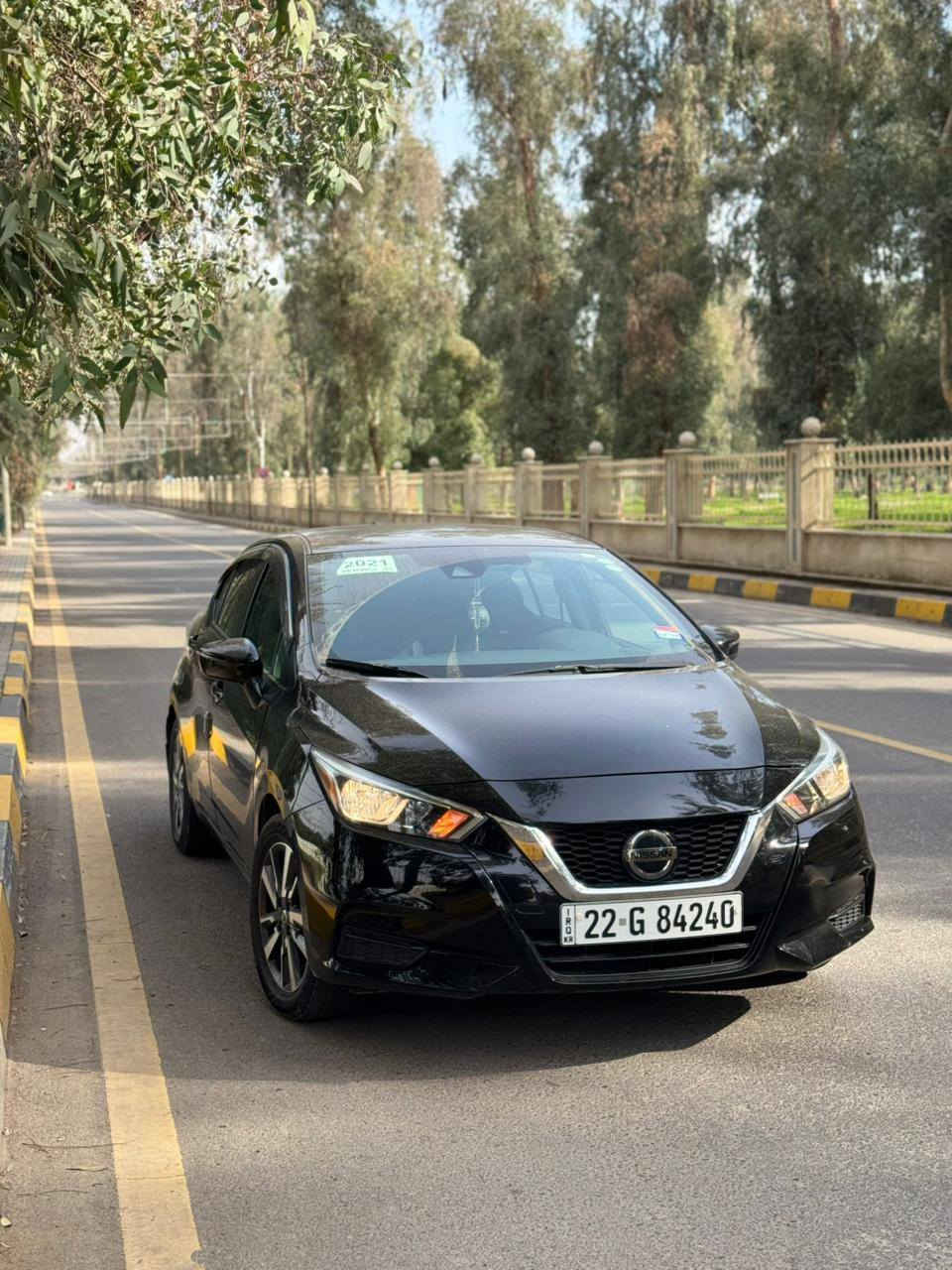 نيسان فيرسا شكل المكسيكي الحديث
موديل 2021 
مواصفات sv
 داخل لونين 
مسار طريق 
حساس امامي وخلفي
حساسات جوانب 
ماشيا 43 ميل 
الضرر باب السائق والخلفي مبدل اصلي من امريكا بدون صبغ 
دوسا مصلحا من امريكا  
السعر 123$ وبيها مجال 

للتواصل  ***********
