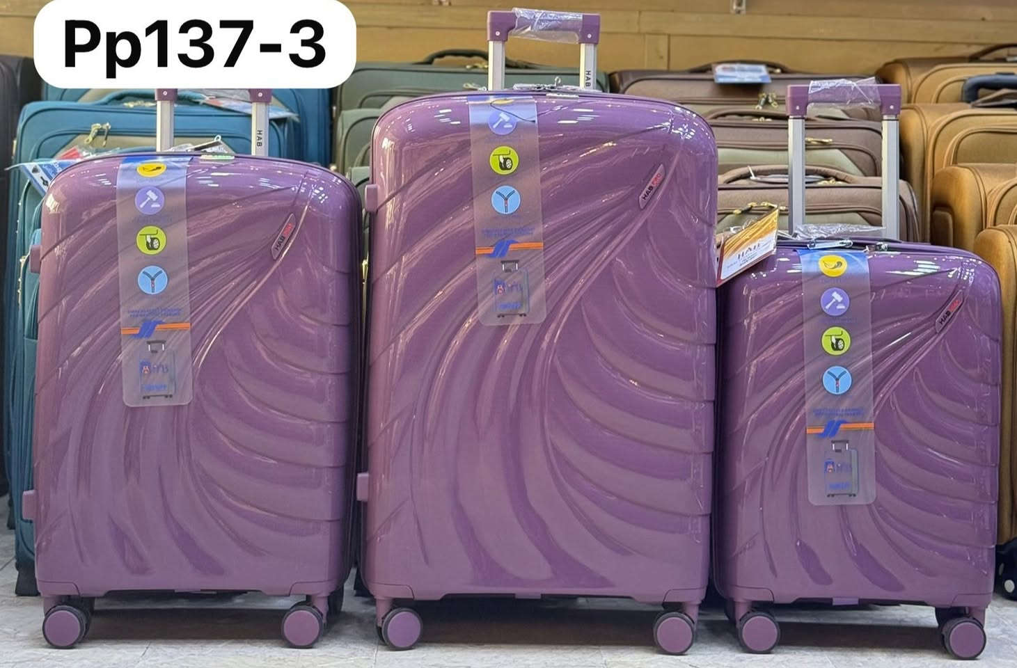 ️🧳✈️
وصلت تشكيلة حقائب السفر الجديدة
أناقة • متانة • راحة بالسفر

 ( 3 قطع  )مطابق للصوره 
✔️ خامات قوية ضد الصدمات
✔️ عجلات 360° سهلة الحركة
✔️ أحجام متعددة تناسب كل الرحلات
✔️ ألوان عصرية تناسب ذوقك

سواء سفرتك قريبة أو بعيدة…
خلي رحلتك أرتب وأفخم مع حقائبنا ✨

📍متوفر الآن بأسعار مميزة
📞 للحجز والاستفسار: ***********
#العنوان : قضاء بلد - شارع العريض 
قرب حلويات احفاد علي الحمداني 
🚚تتوفر خدمة داخل قضاء بلد فقط✨
