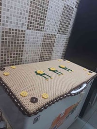 مفرش مجمدة • خياطة يدويه • توصيل الكوت