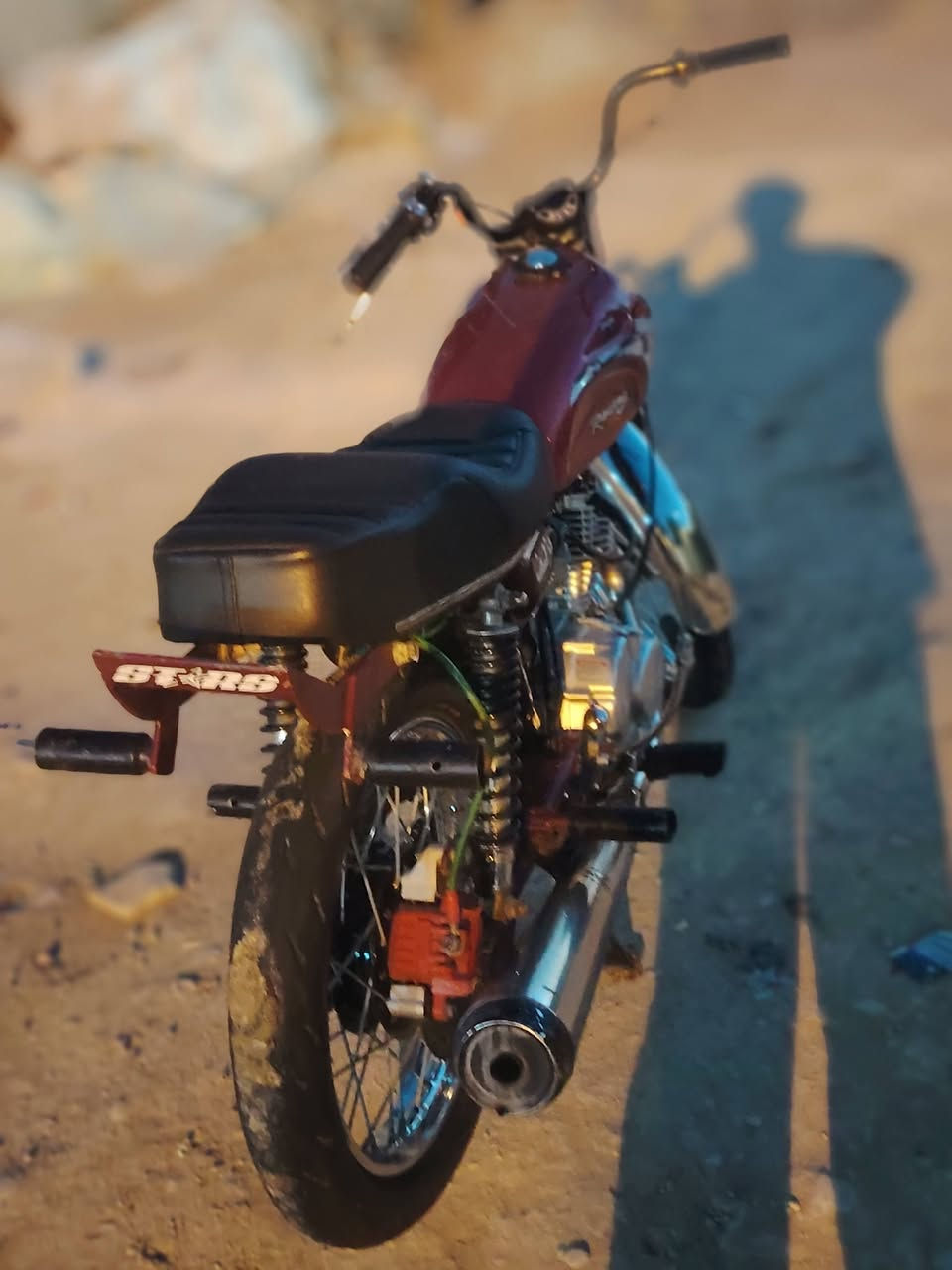 سلام عليكم سيجي نامه تعميره 24شاصي سكندر بوري رفيع 24 مفتوحه ولفات بس بريك عنبار بل مكان دراجه سيت كامل بيهه سعرهه 750وبيه محال قليلل مستعجل علا بيعتهه
رقمي ***********
@إشارة
