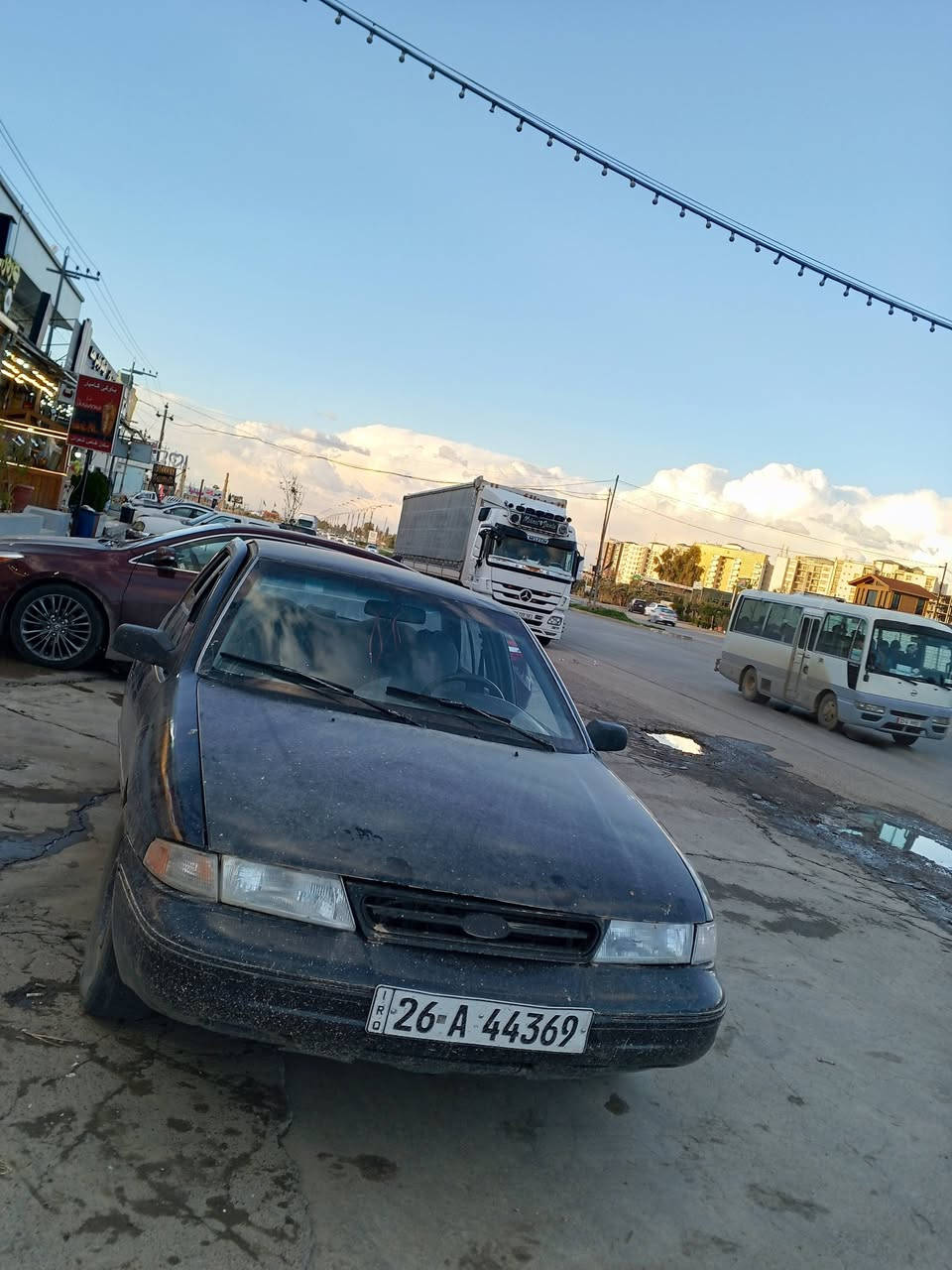 السلام عليكم ......        كية سيفيه موديل 1994 كير محرك شرط محرك 1600 المفتوح رقم انكليزي صلاح الدين سنويه لل2030 السياره معمره بدون ضرر صبغ جماليه نواقصه اربع ابطاين بوب ودشبول كهربائياته شغاله لايتات سكن اشاير جام كله شغاله تخم تاير جديد سبير جديد الشراي يتصل *********** او خاص سعر 32 وبيه مجال لشراي
