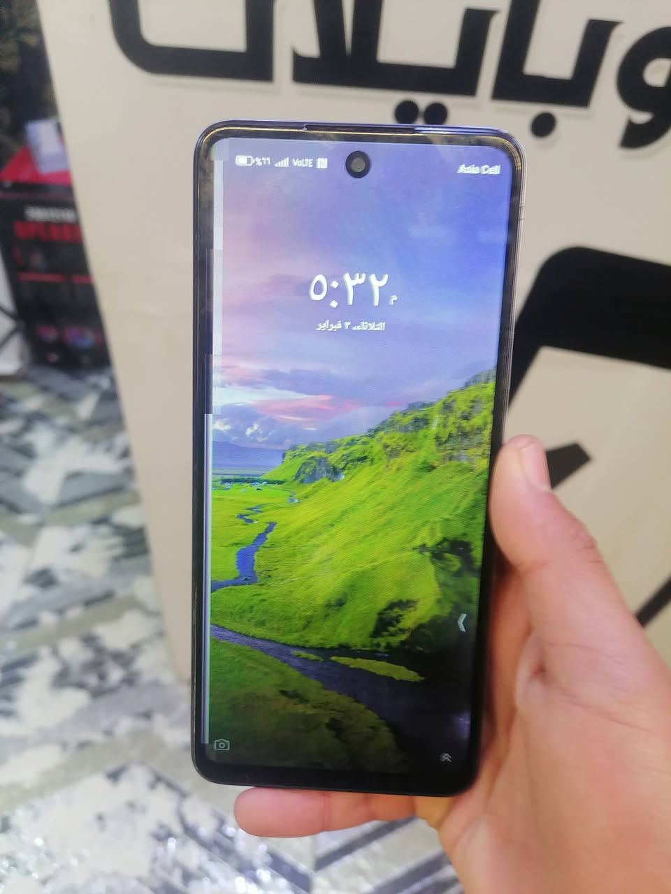 السلام عليكم تي سي ال ذاكره 256الرام 8 خط بالشاشه كله شغال تعال خاص الموصل عنوان حي القاهرة السعر 50بي مجال ***********
