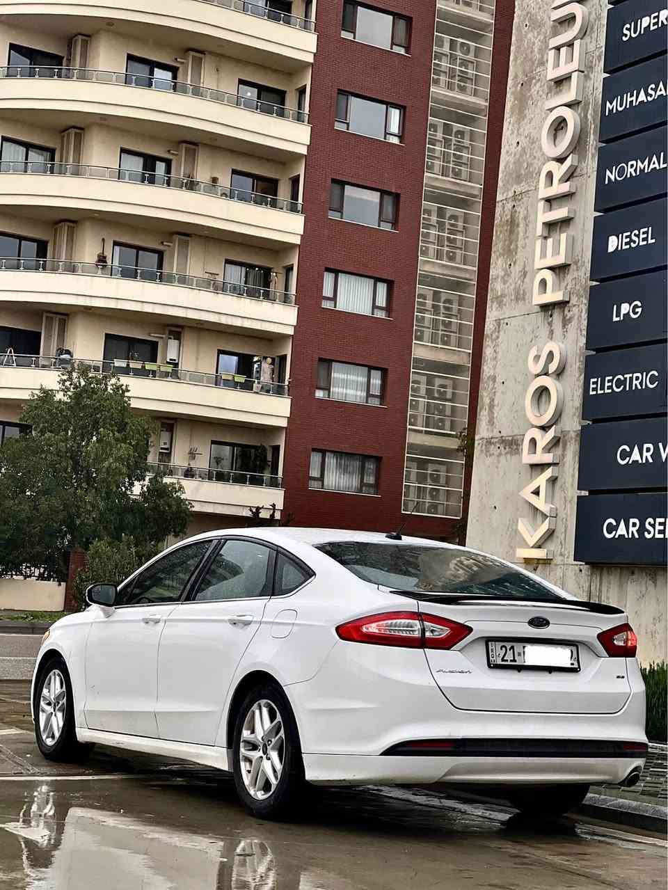 ‎                                                   فۆرد فیوژن مۆدێل 2016
مواسەفات SE 
مەکینە ٢.٥ مەڕغوب 
تەنها پارچە و پەڵەیەکی بۆیاغە 
گێڕ و مەکینە و کارەبایی هەمووی بە شەرت
سەنەوی و ژینگە و ڕێگاوبانی تازەیە تاوەکو ٢٠٢٩

ژ.م/
                                                            ***********
*********** - ڤایبەر وەتس اپ السليمانية, العراق
