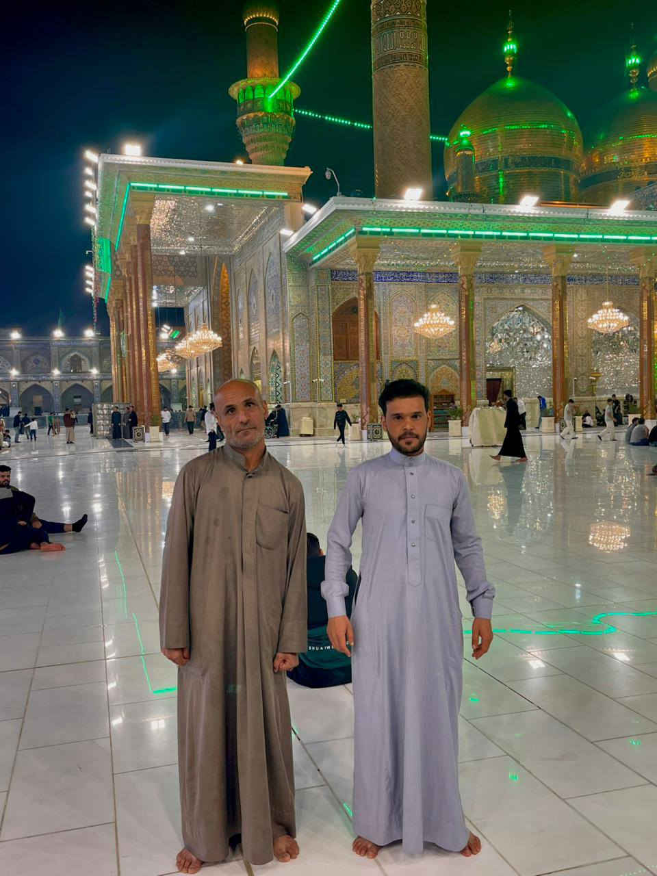 تنطلق حملت يوم الخميس بليل سامراء وسيد محمد مبيت بغداد والعلويه شريفة مبيت بكربلاء والكوفه ونجف والمقبرة تصال***********
