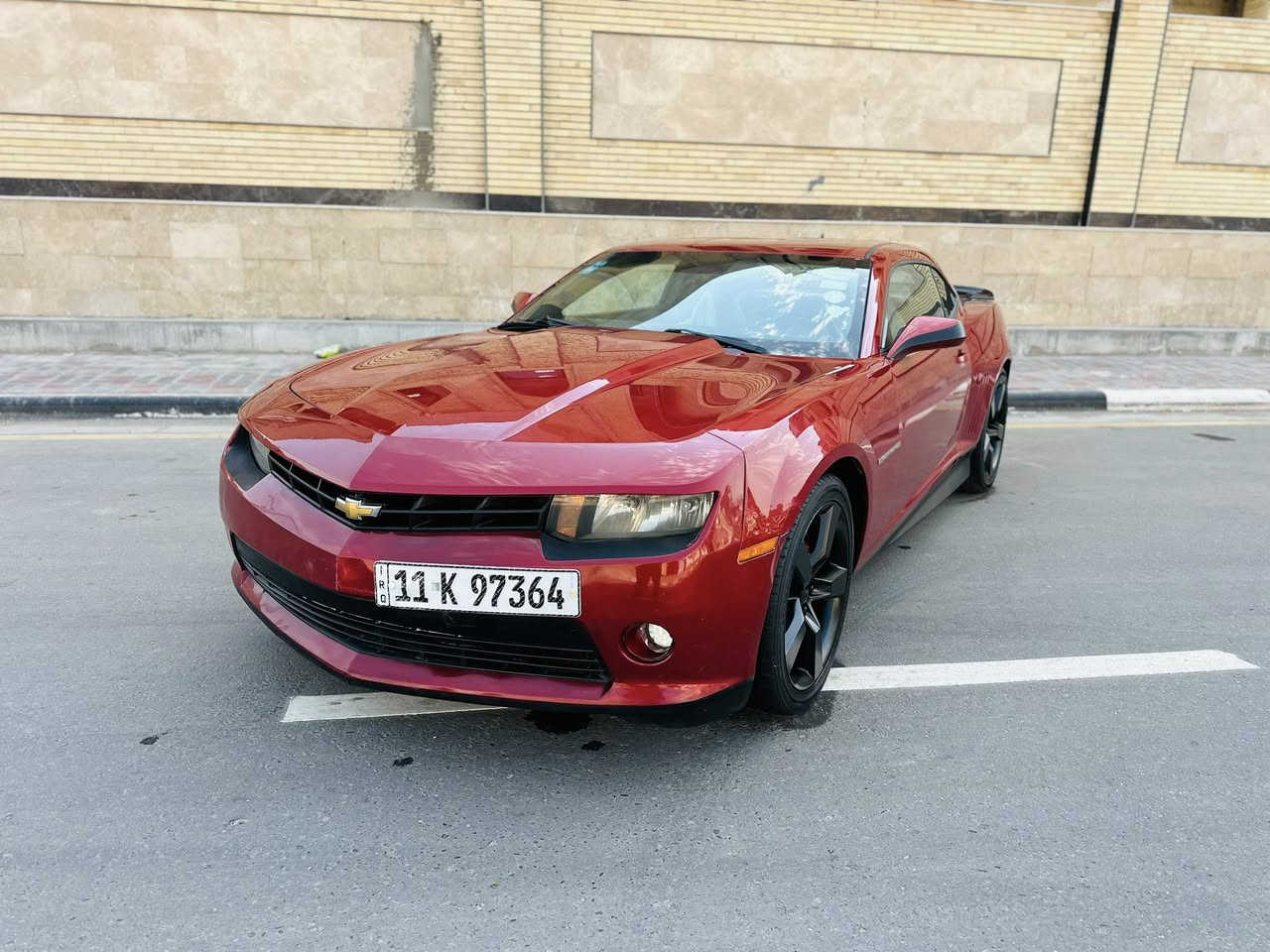 ***********سعر112 كمارو موديل 2015 وارد امريكي مكفولة من حادث وصبغ وتبديل محرك 6سرند 3600سياره داخله كلين شفتات سترين تحكم سترين جهدين ويل كب 20 حساس خلفية داخل ماروني كشنات كهربائي بدون ارباك محرك حدادية تبريد تخم تاير بحاله ممتازه رقم سيارة بغداد دولي مشروع وطني تحويل مباشر مكان سيارة كربلاء ***********سعر112
