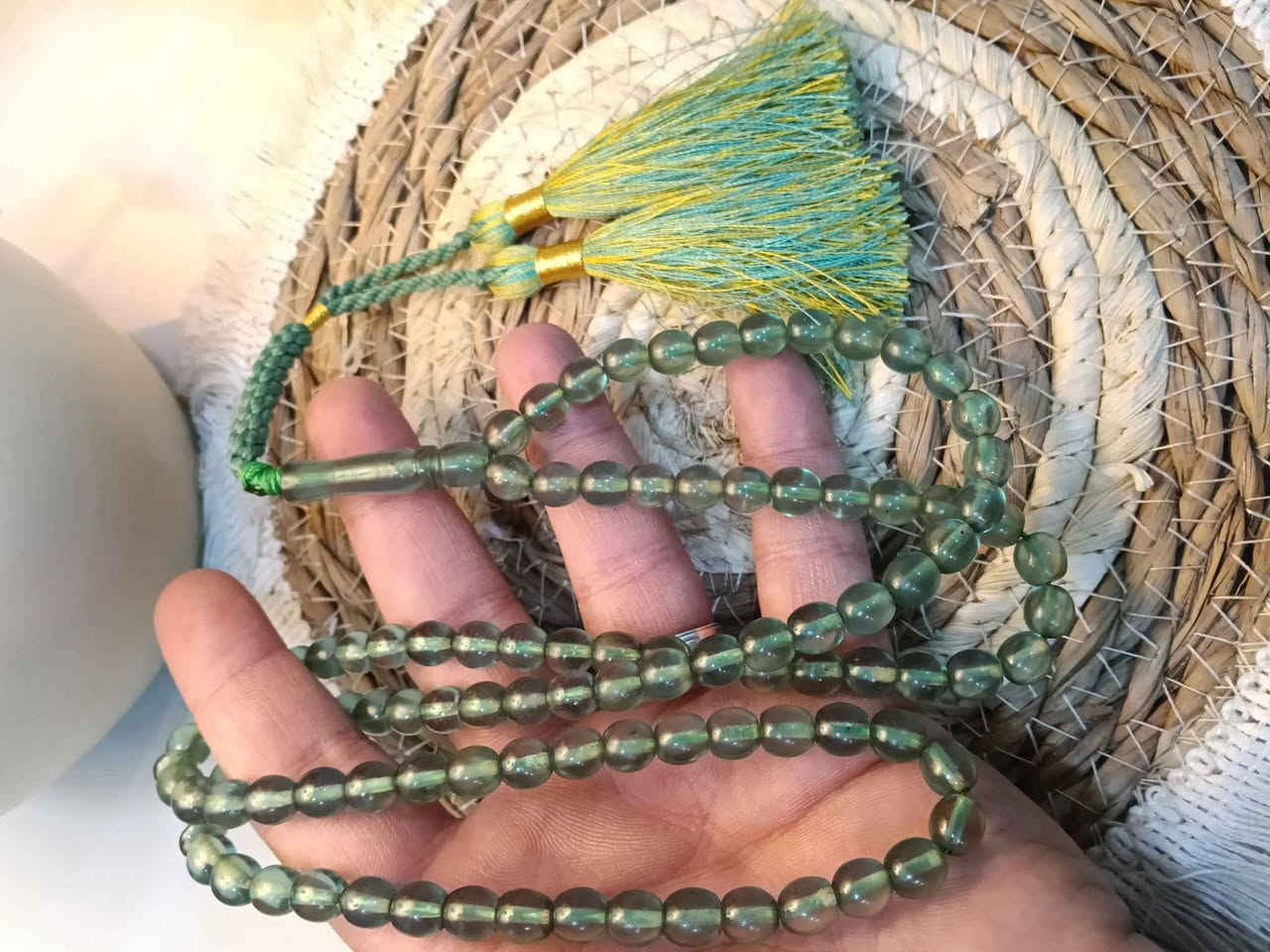 سندلوس باكستاني قديم 101 
لون زمردي جميل حجم المسبحة وسط 
العنوان بغداد / المشتل بغداد, العراق


**إذا كنت صاحب هذا الإعلان وتريد حذفه لأي سبب، رجاءا أرسل رسالة إلى الدعم الفني**