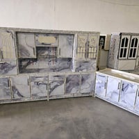 كاونتر ٣م • سنك مرمر ١.٥م • توصيل بغداد مجاني