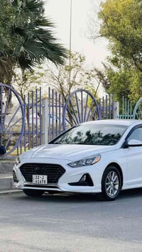 سوناته امريكي موديل ٢٠١٩ بيها صبغ فقط الداير مال جاملغ الخلفي  لغد وشا...