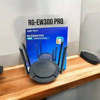 RG-EW300 PRO  استمتع باتصال ثابت وسريع في كل أرجاء البيت راوتر عملي بت...