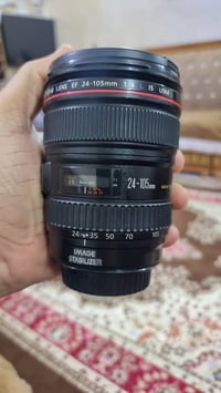 عدسه كانون 24/105 فتحه 1:4 للبيع 07727731926 متوفر توصيل