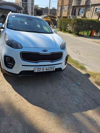 كيا سبورتج ٢٠١٨ خليجي  بدون صبغ نص فول بانوراما اسويج  كراسي مخمل  ماش...