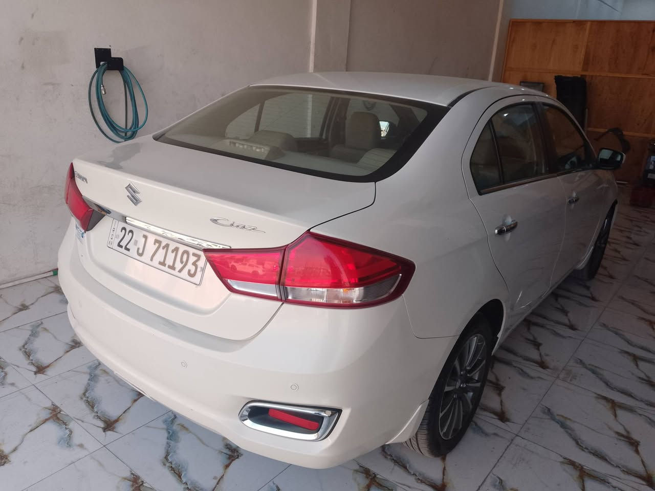 السلام عليكم ورحمه الله وبركاته سوزوكي موديل 23مكفوله من ظربه والصبغ رقم اربيل تحويل  ثاني يوم السياره ماشيه 83حقيقي استخدام شخصي جديده بمعنى الكلمه واسط قضاء الحي السعر 115الاتصال ***********
