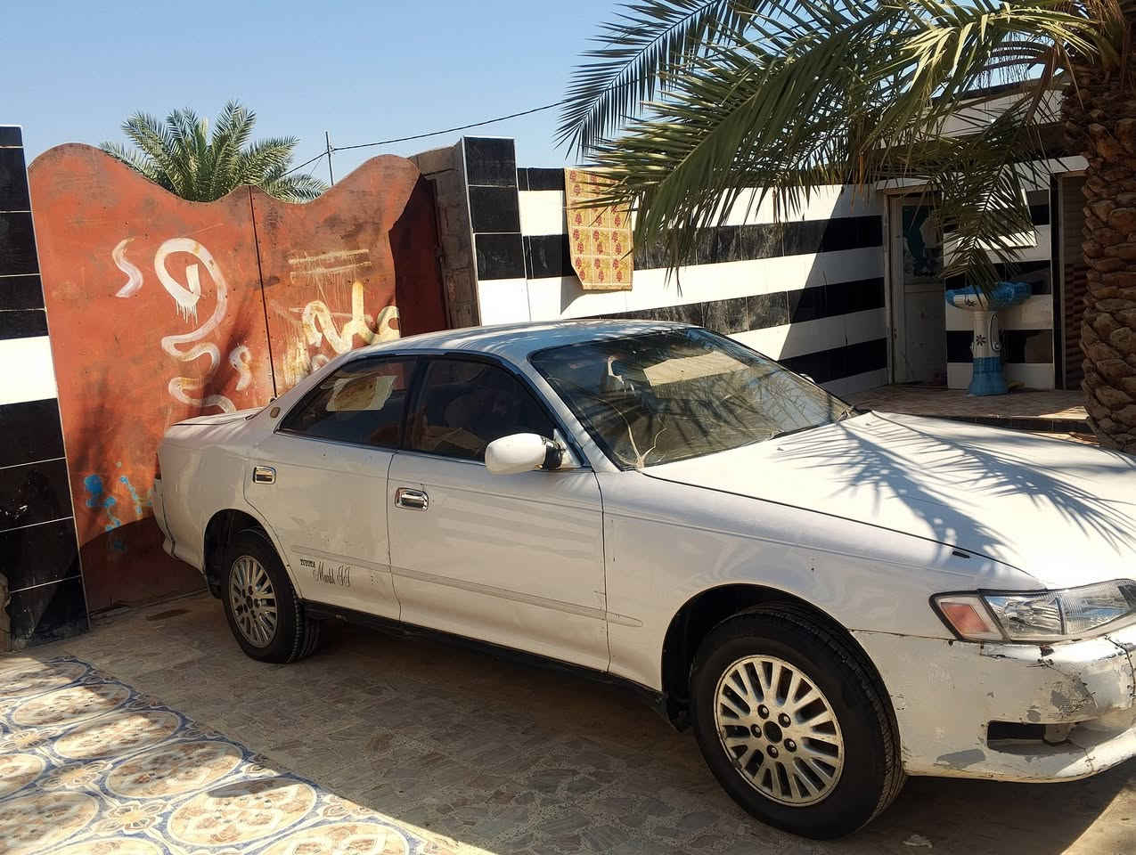 سلام وعليكم مارك نفخ  سياره حلوه مكينه وكير  جديد تخم تاير  رقم انبار. راعيه بل بصره   سياره بيه كص  جنطه  رقم الهادف *********** مكاني بصره بل دير  سعر33 وبيه مجال
