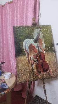 الوان زيتية • رسام واقعي • كركوك