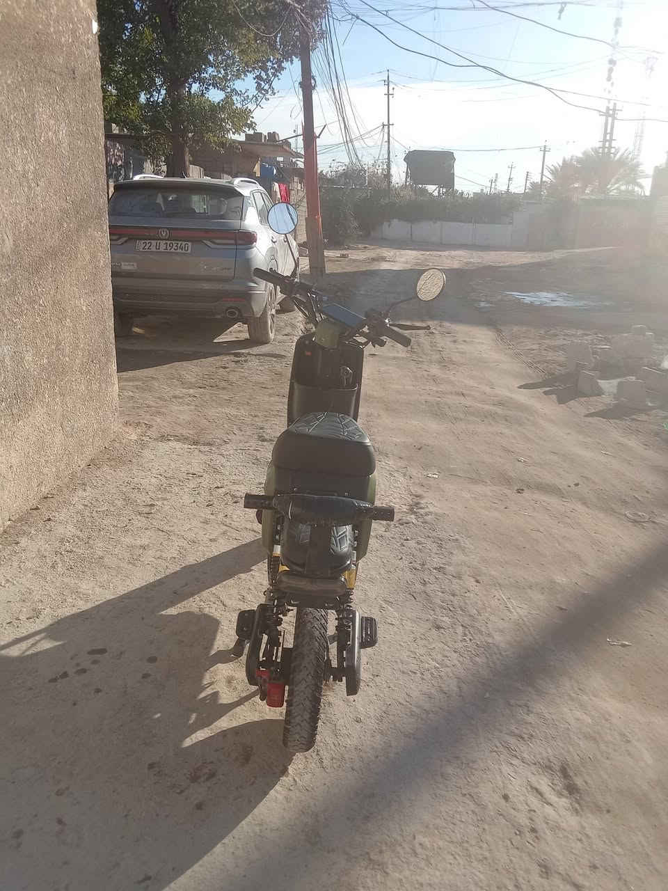 السلام عليكم دراجه شحن للبيع موديل 25 دراجه نظيفه بصمه كارت سويتش تشغيل عن بعد دراجها دراجه بيها بس الشاشه محترقه فقط بغداد المشتل الساعه 400 
*********** متواجد واتساب
