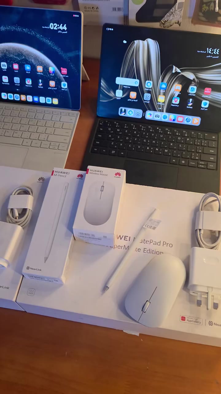 هواوي ميت باد برو 12.2 و 13.2

ذاكرة 512

نظافة 100%
مكفول كفالة شاملة 

كامل ملحقات الاصليه مع اضافات
شاحنه كيبل كيبورد وقلم وماوس وكامل بواكيتهم مع كفر اضافي هديه مع نسخه 13.2

مع الاوفيس كامل داخل الاجهزه 

الاسعار 
نسخه 13.2 بسعر مليون و150 الف
نسخه 12.2 بسعر 850 الف

يوجد توصيل لجميع محافظات العراق 
للحجز راسل الصفحة 
واتساب *********** 

تابع الصفحه لمشاهده الاجهزه المتوفره https://t.me/mohamd_phone 

#العراق #مستخدم #توصيل_لكل_العراق #هواوي #للبيع
