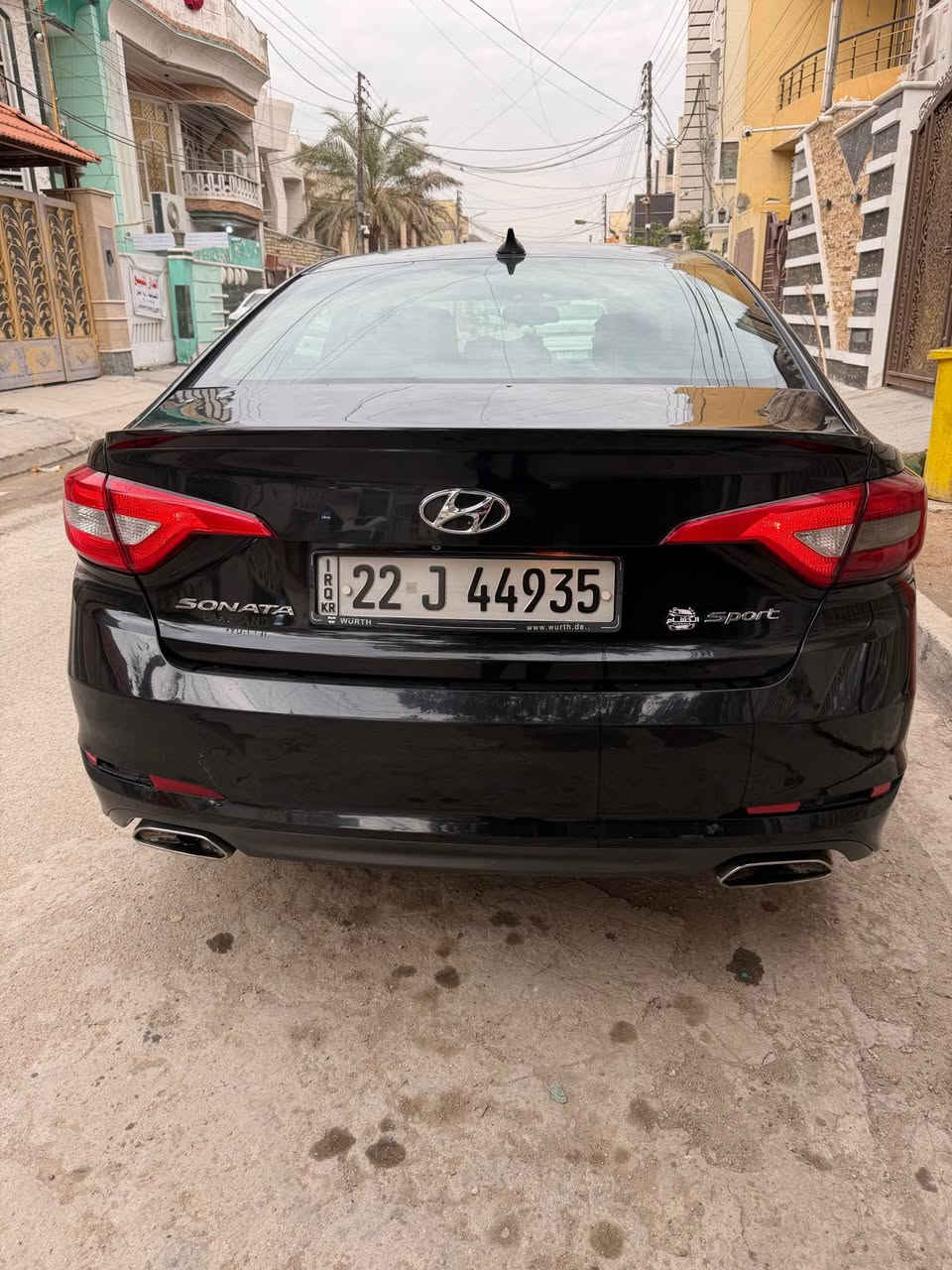 السـلام عليكم أخوان 
للبيع سوناتا 2016 sport نص مواصفات

مواصفات السيارة 🛑

محرك GDI 2400 مفتوح 
شاشة كبيرة كاربلي واندرويد اوتو 
تحكم جهتين ستيرن 
كاميرا خلفية 
كشن كهرباء 
دبل اكزوز 
3 وضعيات قيادة ايكو وسبورت ونورمال 
ملاحظة ! السيارة بيها حالـوب تجي وتشوفها بعينك 
صور حادث السيارة ويا المنشور منزلهن 
السيارة كلها ليبل واحد بدون تبديل فقط الجاملغ مبدل 
الســعر ( 109 ) وبيها مجال بسيط 

مكاني بغداد 

رقم اربيل بأسمي شخصياً السنوية لل 28 
كلشي واضح كدامك الي تعجبة يشلع عيوني والسوك كلشي بي 

 متواجد واتساب ((***********)) بغداد, العراق
