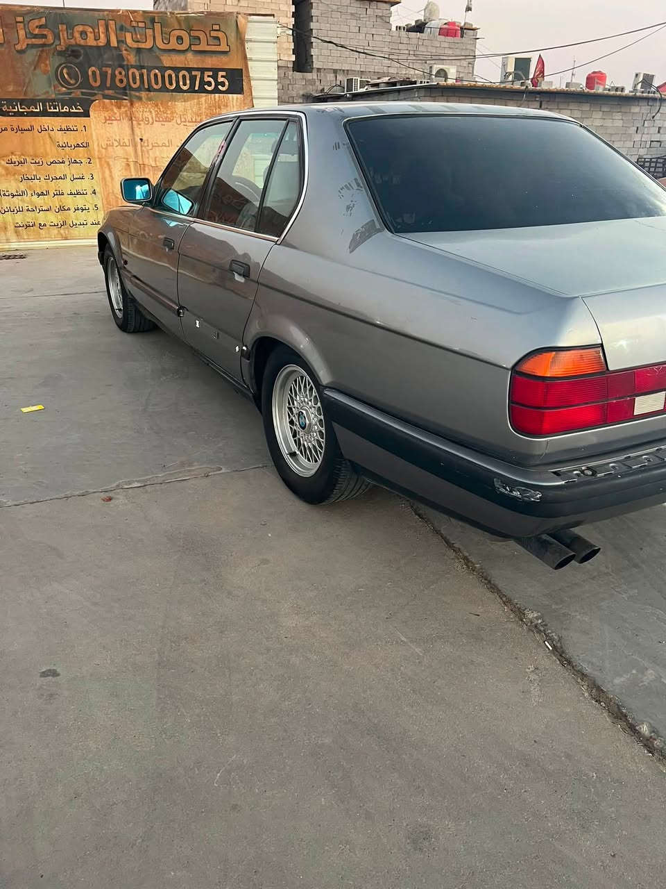 سلام عليكم
بي ام مديل 1993 
حجم 740  مكينه 8 سلندر 
رقم بصره مشروع وطني تحويل مباشر 
كير مكينه تبريد طخم تاير كفاله 
السياره جديده بمعنه الكلمه 
مكان السياره بصره 
السعر 52 بيه مجال 
ماجاوب خاص لاستفسار تصال 
***********

