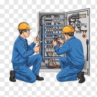 تأسيس كهرباء • بيوت وعمارات • داخل الكوت