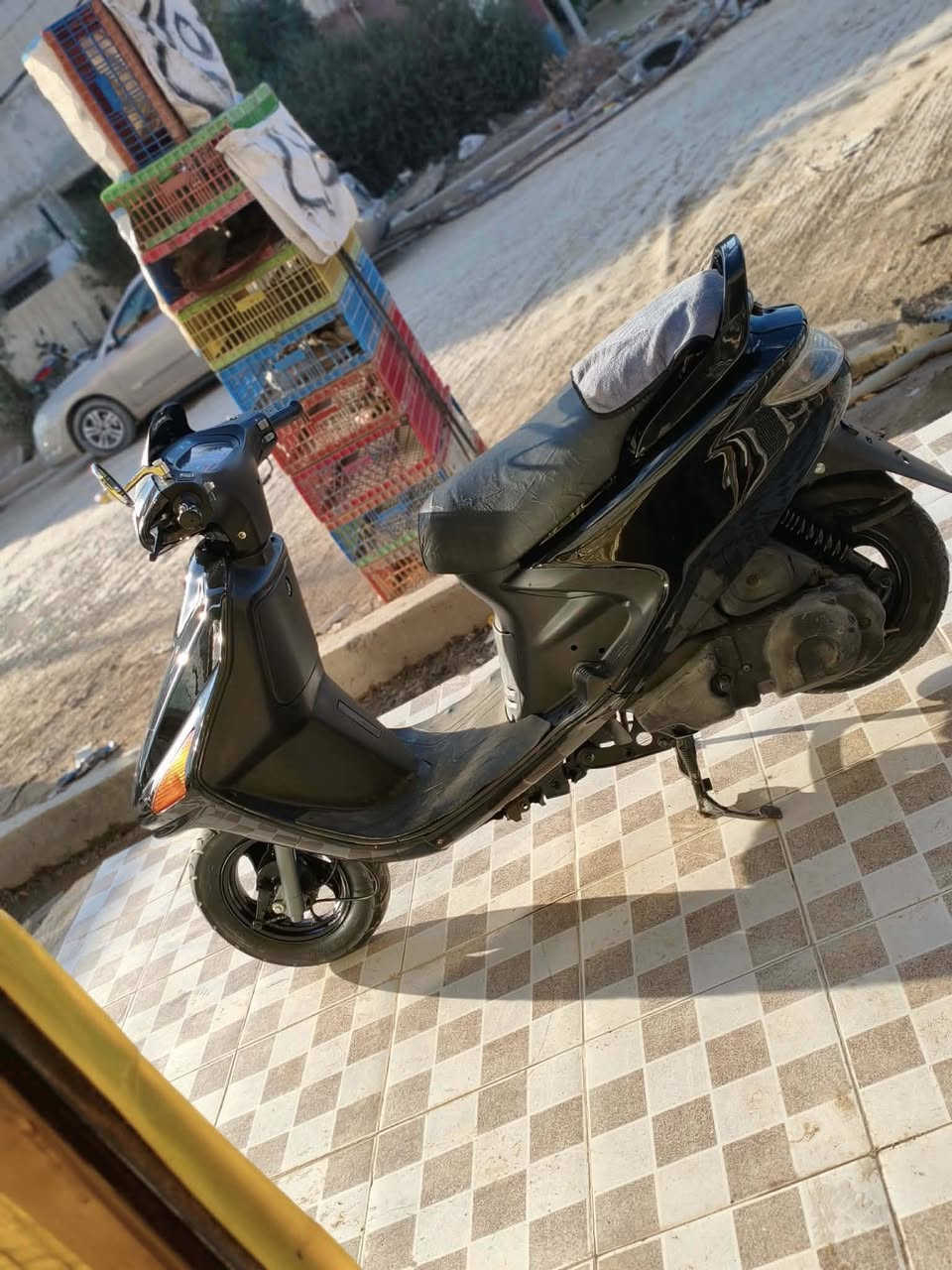 سلام عليكم دراجه للبيع الدراجه النضافه فول قبل 3ايام طالعه من الرمبه الدراجه فول الفول مابيها نقص كلشي السعر خاص الرقم ***********
