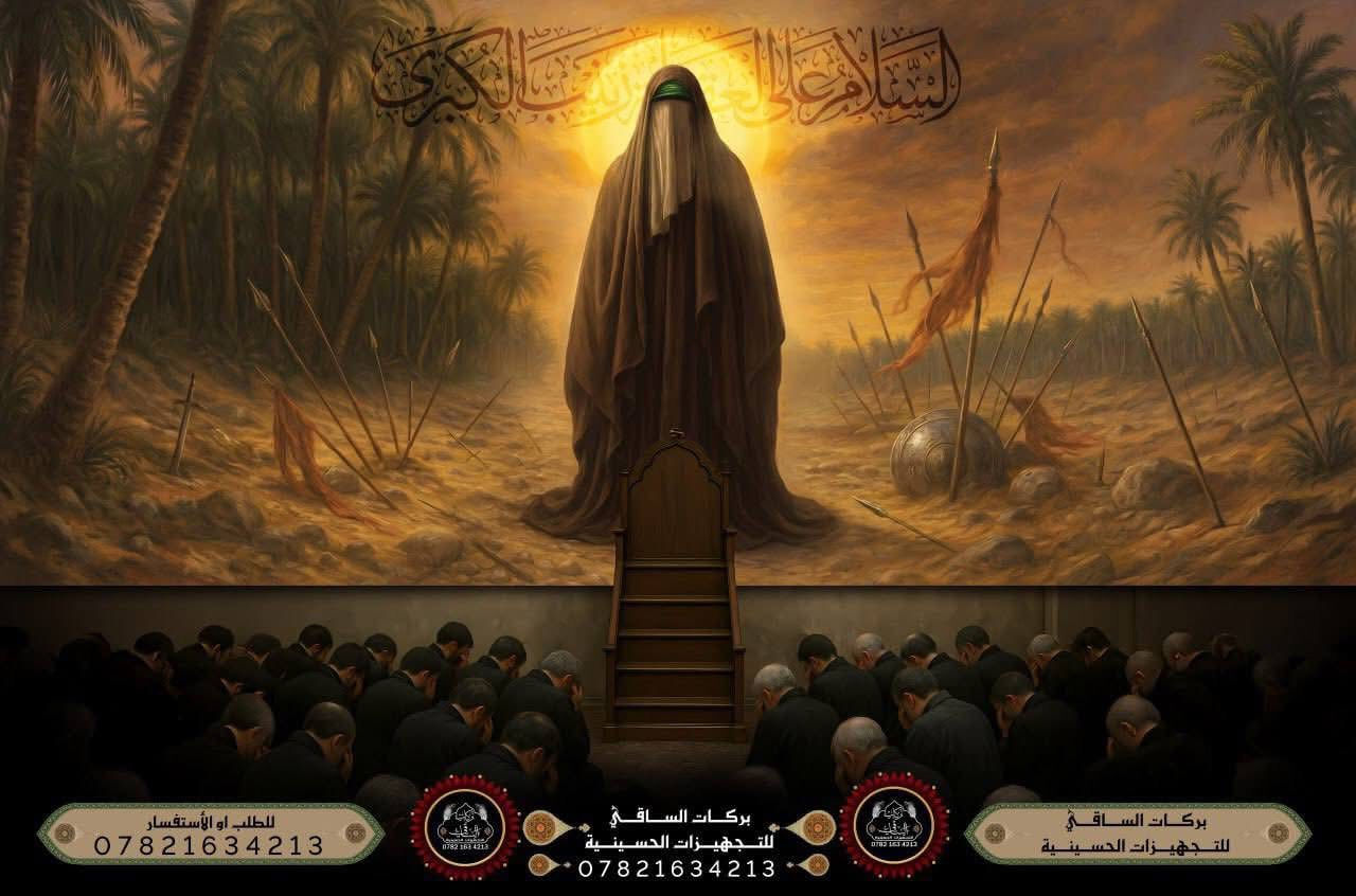 اللهم صل على عقيلة بني هاشم
قسم من التصاميم الجاهزه للطبع لأستقبال شهادة ام المصائب صلوات الله عليها للطلب واتساب ***********
