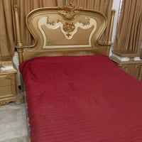 للبيع غرفه نوم مصريه مستمله في حاله جيده  6قطع أضرارها فقط نرماده ابوا...