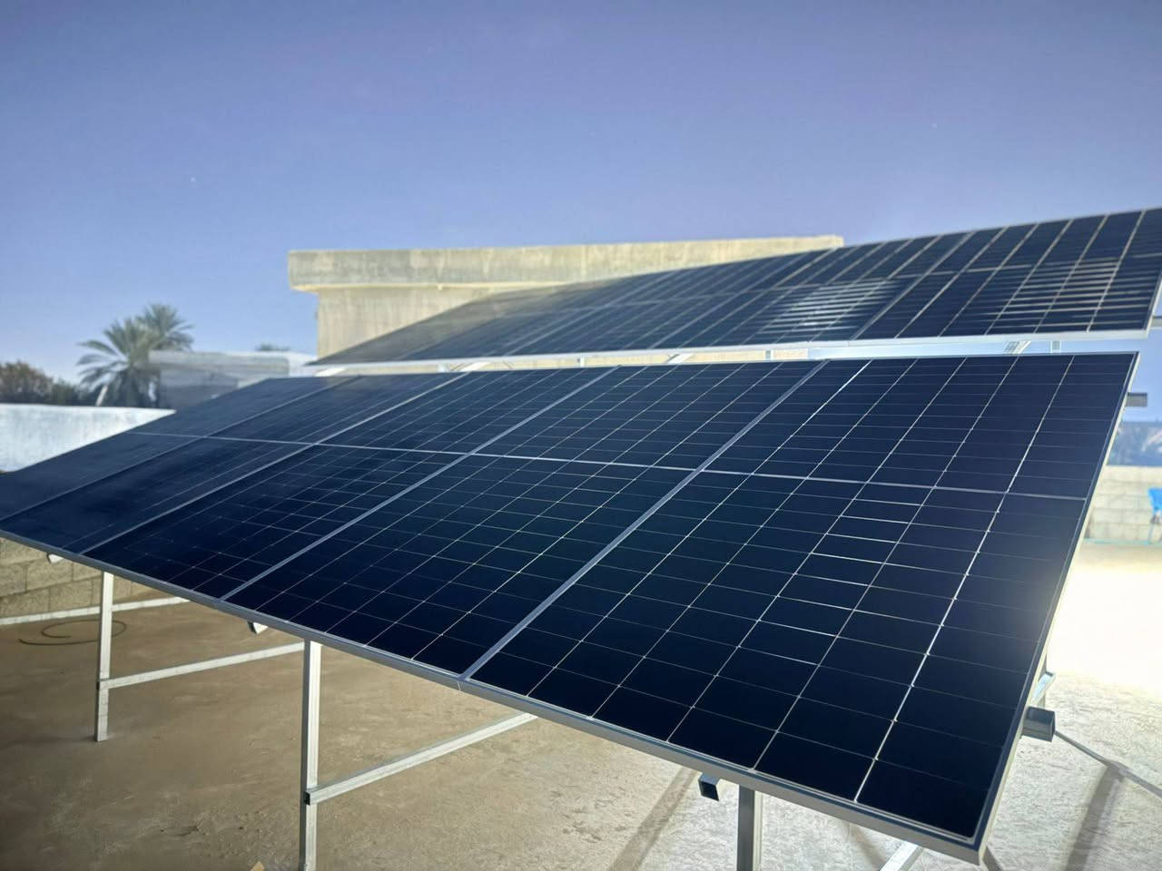 عملنا لهذا اليوم . 7/1/2026
تم بفضل الله تنصيب منظومة طاقة شمسية لبيت الاخ محمود الياسين في قضاء العلم. 
#مركز_دجلة_للطاقة_الشمسية 
عنواننا//
صلاح الدين تكريت القادسية الشارع العام 
الانبار الرمادي شارع 60
للاستفسار//
***********
***********
