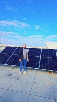 منظومة شمسية • بطاريتين 16kWh • ألواح 615W لونجي