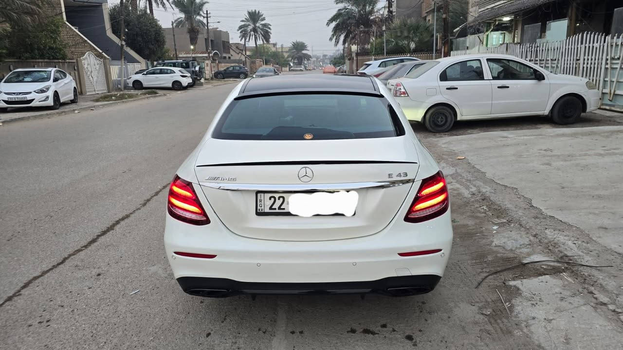 سلام عليكم E43 A.M.G 2018  سياره فول مواصفات 6 دكم  داينمك لايت  جوبلسات بنو راما بردات كامرات 360 رادار  حساسات امامي خلفي كشنات تدفئه تبريد ذاكره  داتا شو تايرات  سستم صوت برو مستر تويتر متحرك اناره داخليه متغير  ويه دكت تبريد داخل اوف وايت  اناره ترحيب A.M.G  تايرات رن فلات جام مغلف عازل حراري وسياره مغلفه PPF ضمان 10 سنوات سياره كلين مكفوله من ايشي  سياره صفر مسج  سنويه باسمي هزه جديده مكان سياره بغداد جديده مشتل ***********
