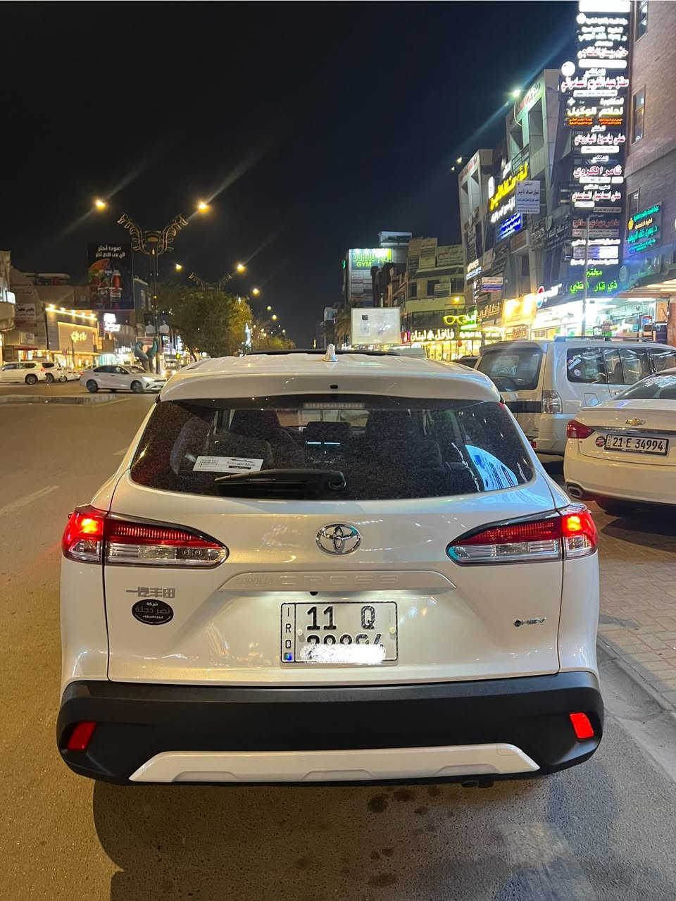 سيارة كورلا كروس 2024
محرك 2000
رقم بغداد بأسمي
ماشية 12 الف
رادار
تحكم ستيرن
تحديد مسار
بصمة تشغيل
هاند بريك بصمة
اوتو هولد 
تبريد شاشة
شاشه كار بلي
فتحه
مود درايف
مانع انزلاق
تبريد قطعتين

مكاني بغداد الحارثية او الدورة الصحة 
***********
السعر 177 ورقة
