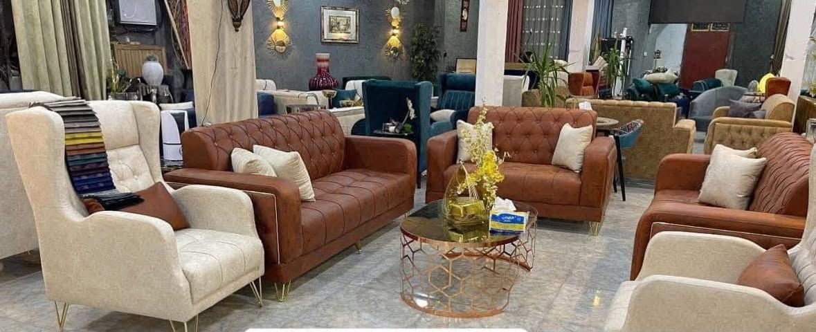 عروض خاصة لمدة 5 أيام فقط.. سارع بالحجز الآن! 😍
(يوجد أسعار جملة مميزة لأصحاب المعارض)

🛋️ تخم 10 مقاعد فاخر
يتكون الطقم من:
3️⃣ قنفة ثلاثية: عدد 2
2️⃣ قنفة ثنائية: عدد 1
1️⃣ كرسي مفرد: عدد 2

🔥 السعر : ( 400 ) ألف فقط! لجميع الموديلات.
🎁 هدية مع كل تخم: طبلة + 6 كوشات.

🪵 مواصفات وجودة العمل:
الهيكل الداخلي: خشب چام روسي، والمقعد بلوك أسود.
الإسفنج: درجة أولى، ضغط عالي (طبي ومميز).
الأقمشة: حسب اختيارك ورغبتك (كتان - قديفة - شامو).
الأرجل: متوفرة بنوعين (عظم عاج أو حديد قوي).

🚛 خدمات التوصيل:
متوفرة خدمة التوصيل السريع داخل بغداد وإلى كافة محافظات العراق بأسعار مناسبة جداً.

📲 للحجز والاستفسار (واتساب):
📞 ***********
📞 ***********

📍 العنوان: بغداد - قضاء الحسينية 🌴

