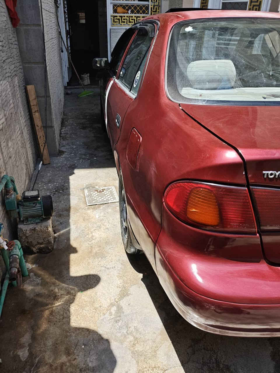 السلام عليكم كورلا موديل 2000يسرى بلادي تبريد ثلج سياره بلاديه مابيها ضربه كله وضع شركه حته ايرباك مطاك شرط التحويل رقم بغداد مكاني ديالى المقداديه رقم *********** سعرها 60وبيها مجال

