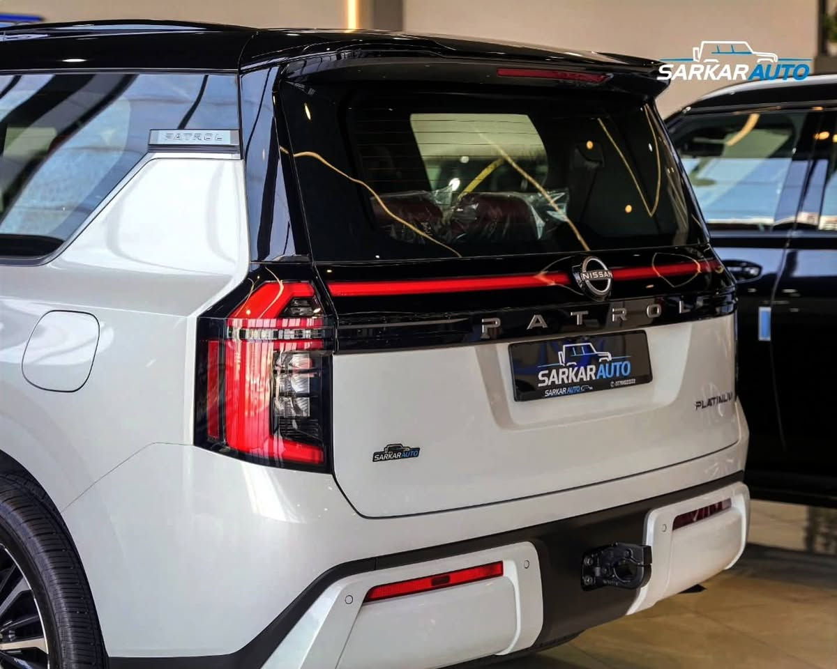 باترول  🔥Nissan Patrol Platinum 2026 🔥

🤝لمعرفة السعر اكتب ( باترول  او 2026)🤝
__________________________
🚗النوع:  Nissan Patrol 
🔞الفئة:   Platinum
💯 السيارة ضمان وصيانة مجانية 
🔥🎗الموديل:2026
💯المسافة المقطوعة:  زيرو 
☎️للاستفسار اكثر :
 اتصال      ***********
 اتصال      ***********
