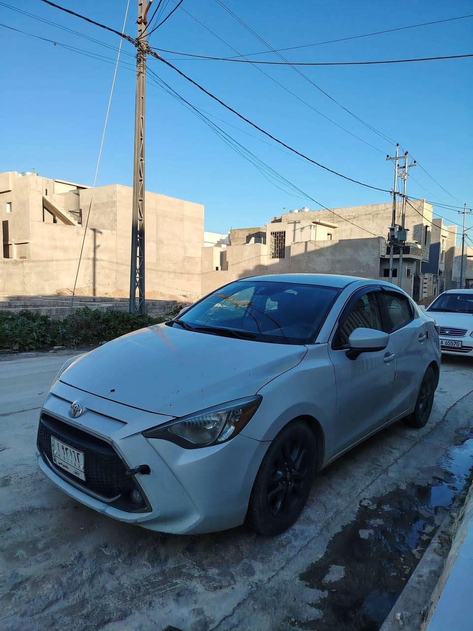 للبيع المستعجل
Toyota yaris 2019 ia 
رقم بابل مشروع وطني 
مواصفات ↓
3 انظمة قيادة 
Eco normal sport 
شاشة لمس 
تحكمات ستيرن
بكرة تحكمات شاشة 
اشارة مراية 
مثبت سرعة 
مانع تصادم داخل المدينة 
مانع انزلاق 
وباقي المواصفات المعروفة في السيارة
الحادث موضح بالصورة 
وايضا دعمة بداية الجاملغ اليمين 
موضح بالصوره بدون صبغ
عداد المسافة موضح بالصوره
يوجد صوت راجز بداية التشغيل فقط 
موقع السيارة الموصل 
السعر ↓
96 $ وبيها مجال للطيبين 
***********
***********
